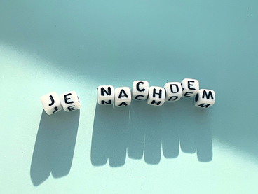 Немецкое наречие "JE"